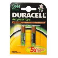  800 mAh Duracell TURBO HR03-2BL AAA 2  