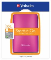 500GB   2.5" Verbatim (53010) Store"n"Go 5400rpm 8Mb 