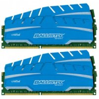   DDR-III 32Gb 1600MHz PC-12800 Crucial Ballistix (BLS4C8G3D169DS3BEU) (4x8Gb KIT)