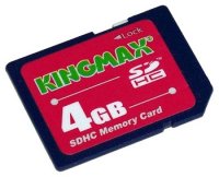   Kingmax micro SDHC Card Class 6 4GB