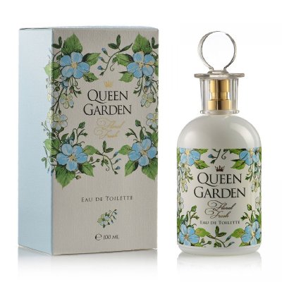   XXI CENTURY Queen Garden Floral Fresh 100 