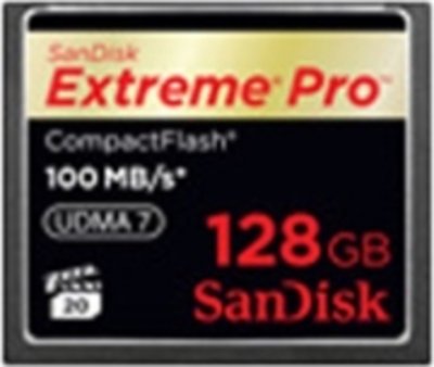   Compact Flash 128Gb Compact Flash Sandisk Extreme Pro (SDCFXP-128G-X46)