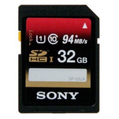   TransFlash 32Gb MicroSDHC Class 10 UHS-I Sony, SR-32UYA/T1, 