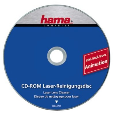    Hama CD-ROM Laser Lens Cleaner, including animation