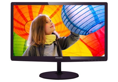  Philips 224E5QSB/00(01) WLED;1920X1080(16:9);0,2479mm;14ms;16,7m;250cd/m2;1000:1;DVI-D;Black