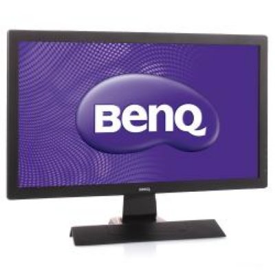  24" Benq RL2455HM Black-noir, 1920x1080, 1ms, 250 cd/m2, 1000:1 (DCR 12M:1), D-sub, DVI (HDC