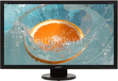  Acer 27" V273HLAObmid Black WVA LED 5ms 16:9 DVI HDMI M/M 100M:1 300cd