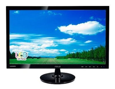  21.5" ASUS VX229H glossy-black (AH-IPS, LCD, Wide, 1920 x1080, 5 ms , 178/178, 250 cd/m, 8