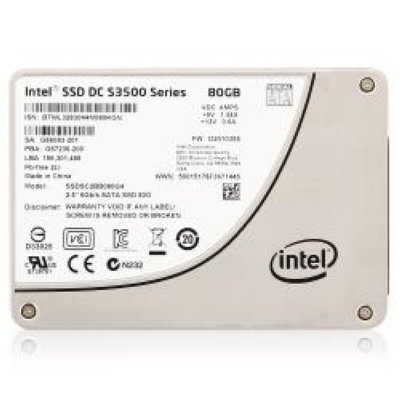 Intel SSDSC2BB080G4   SSD 2.5" DC S3500 Series 80GB MLC SATA 6Gb/s