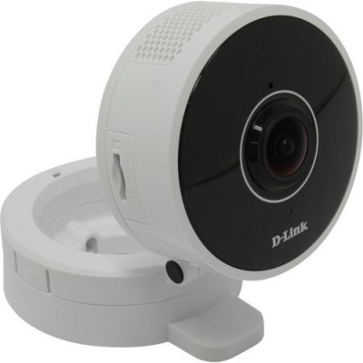 - D-Link (DCS-8100LH) HD 180 Degree Wi-Fi Camera (1280x720, f=1.8mm, 802.11n, BT, micr