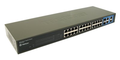  TRENDNet TEG-424WS 28-  Gigabit Web Smart