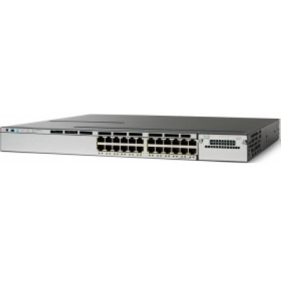 Cisco WS-C3750X-24S-S  Catalyst 24 Port GE SFP IP Base,   