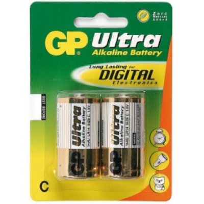   GP Ultra Alkaline 14AU-BC2 (LR14 C) A2 .