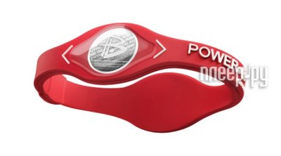  POWER BALANCE S White Hologram Red/White ( !)