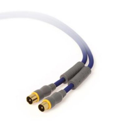 Techlink Coax Pl - Coax Skt, 1.5m () ( )