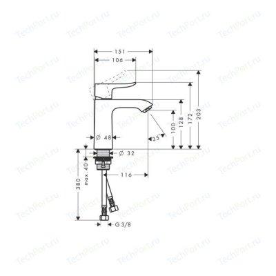 Hansgrohe Metris 110   ,  (31084000)