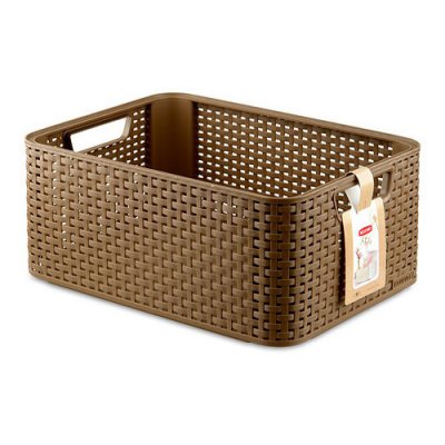  CURVER RATTAN STYLE BOX M, , 38.5  29  17 