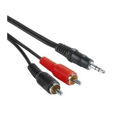  Hama 2RCA  3.5mm Audio Connecting Cable 2 RCA Male Plugs - 3.5 mm Male Plug Stereo, 2 m