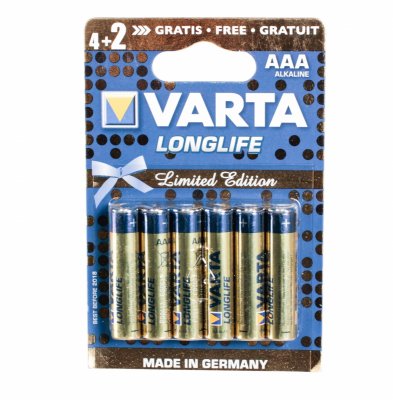  VARTA LONGLIFE EXTRA AAA  4+2