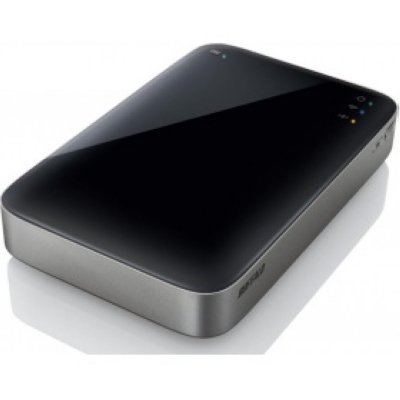    /HDD 2.5" 500Gb Buffalo MiniStation Air "Black" (HDW-P500U3-EU, Wi-Fi, USB3.0