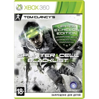   Microsoft XBox 360 Tom Clancy"s Splinter Cell Blacklist Upper Echelon Edition