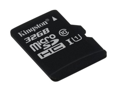   32Gb - Kingston MicroSDHC Class 10 UHS-I U1 Canvas Select SDCS/32GBSP (!)