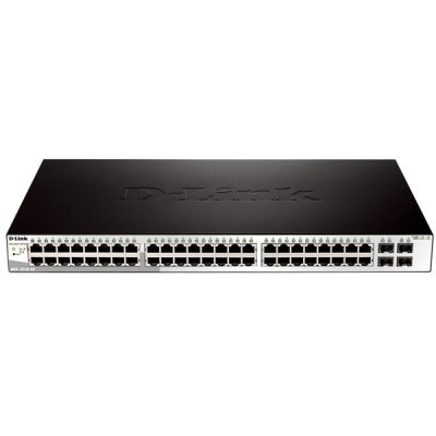  D-Link Switch DGS-1210-52/B1A 48 ports Switch Ethernet 10/100/1000 Mbps/4xSFP/19"