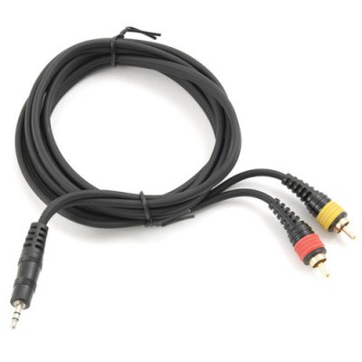  3.5St.plug - 2xRCA(m) 1.8  MrCable ( AYJMR-01.8-H )