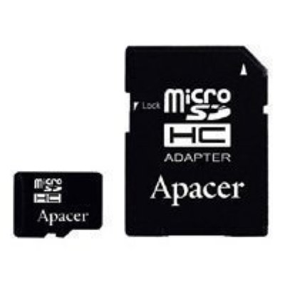   Apacer microSDHC Card Class 2 8GB + SD adapter