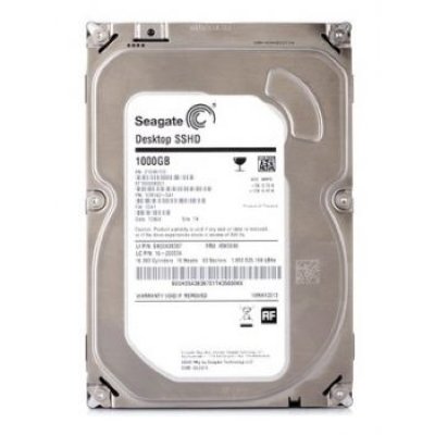   3.5" 1 Tb 7200rpm 64Mb cache 8Gb SSD Seagate Desktop SSHD SATAIII ST1000DX001