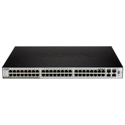 D-Link (DGS-3120-48PC)   (44UTP 10/100/1000Mbps PoE + 4Combo 1000BASE-T/SFP )