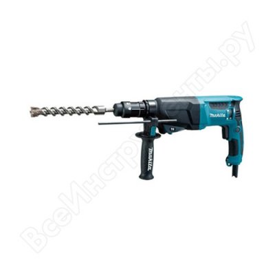 800W  Makita HR2610X5 (800W, 1200 /, 4600 /, SDS-Plus, 3 , , )