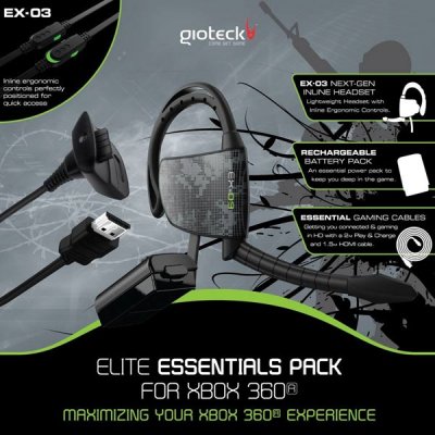   Microsoft XBOX 360 Gioteck Elite Essentials Pack (ELPXB3-11-M0)