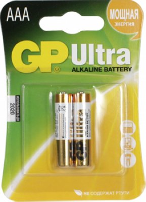  GP AAA - Alkaline Ultra Plus 24AUP-2CR2 (2 )