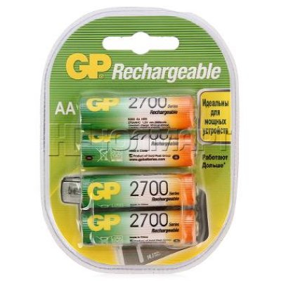  GP 270AAHC- 4 AA 2700mAh (4 .  -)