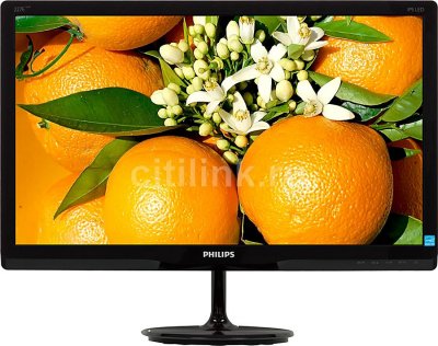  21.5" Philips 227E4QHAD/00 Black-Cherry (IPS, LED, LCD, Wide, 1920x1080, 7 ms, 178/178, 25