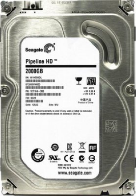    3,5" 2000Gb Seagate (ST2000VM003) 64Mb 5900rpm SATAIII Pipeline HD