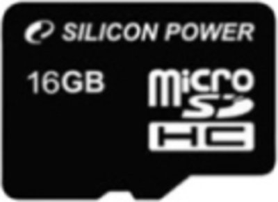   Micro SecureDigital Micro SecureDigital 16Gb SDHC Silicon Power class10 (SP016GBSTH010V