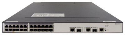  Huawei (S2700-26TP-PWR-EI) 26- 10/100BASE-T PoE,Chassis,Dual Slots of power,Without