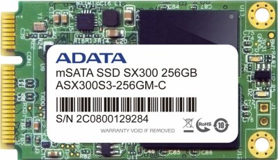  SSD 256 Gb mSATA 6Gb/s ADATA XPG SX300 (ASX300S3-256GM-C) MLC