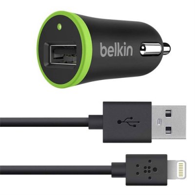    BELKIN F8J078bt04-BLK, USB, 8-pin Lightning (Apple), 2100 , 