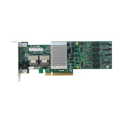  SuperMicro AOC-S2208L-H8IR 8i port 6Gb SAS/SATA Gen3 PCI-Ex8.0 1/5/6/10/50/60 RAID (AOC-S