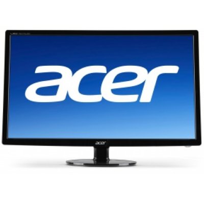  27" Acer S271HLCbid black (LED, LCD, Wide, 1920 x 1080, 2 ms, 178/178, 300cd/m, 100`000`00