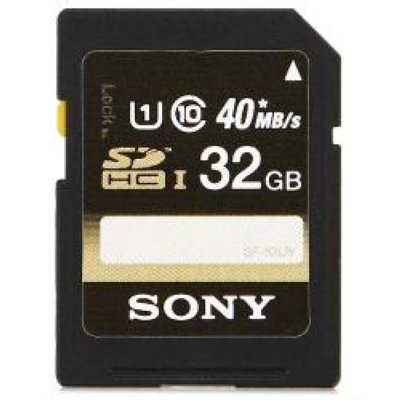   MicroSD 32Gb Sony (SR32UYAT) Class 10/UHS-I microSDHC + SD 