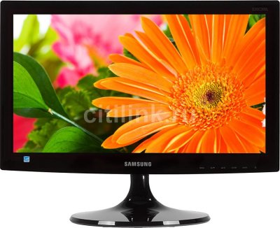  Samsung 19.5" S20C300BL Red-Black FullHD LED 5ms 16:9 DVI 250cd (RUS)