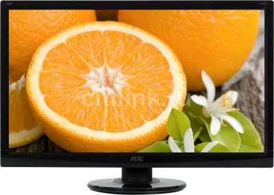  AOC 24" e2495Sd Black TN LED 5ms 16:9 DVI 20M:1 250cd