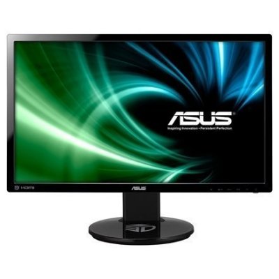  Asus 23.6" VG248QE Glossy-Black TN LED 5ms 16:9 DVI HDMI M/M 3D HAS Pivot 80M:1 350cd Displa