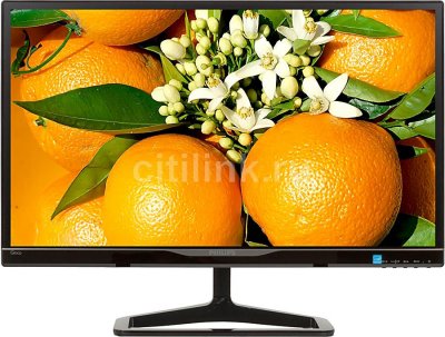  Philips 27" 278C4QHSN (00/01) Glossy-Black AH- IPS LED 5ms 16:9 2xHDMI 20M:1 250cd Ambiglow