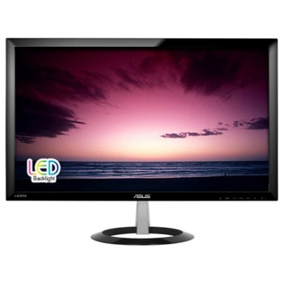  23" ASUS VX239H Black AH-IPS, 1920x1080, 5ms, 250 cd/m2, ASCR 80M:1, D-Sub, HDMI (MHL)*2, 1W