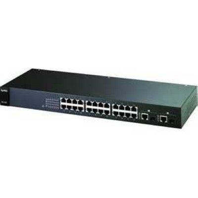  ZyXEL ES1100-24G 24ports 10/100TX 2port 10/100/1000TX or 2slots for SFP